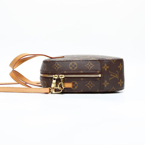 LOUIS VUITTON 2003 Monogram Spontini 2way Shoulder Bag Brown WS23082