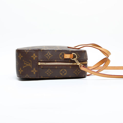 LOUIS VUITTON 2003 Monogram Spontini 2way Shoulder Bag Brown WS23082