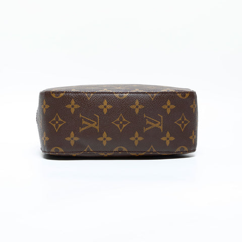 LOUIS VUITTON 2003 Monogram Spontini 2way Shoulder Bag Brown WS23082