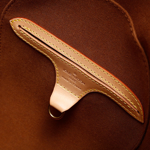 LOUIS VUITTON 1998 Monogram Ellipse MM Handbag Brown WS23083