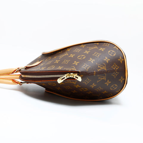 LOUIS VUITTON 1998 Monogram Ellipse MM Handbag Brown WS23083