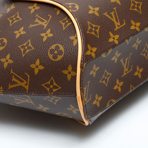 LOUIS VUITTON 1998 Monogram Ellipse MM Handbag Brown WS23083