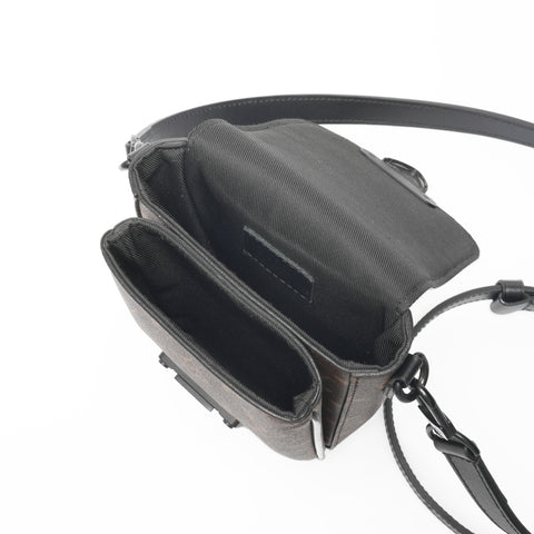 LOUIS VUITTON Vertical Wearable Monogram S Lock Shoulder Bag Brown WS23085