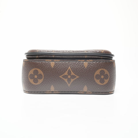 LOUIS VUITTON Vertical Wearable Monogram S Lock Shoulder Bag Brown WS23085
