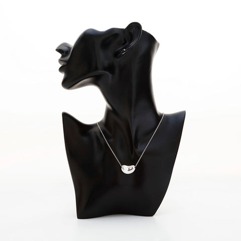 TIFFANY&Co. 925 Beans Necklace Silver WS23090