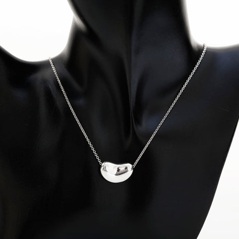 TIFFANY&Co. 925 Beans Necklace Silver WS23090