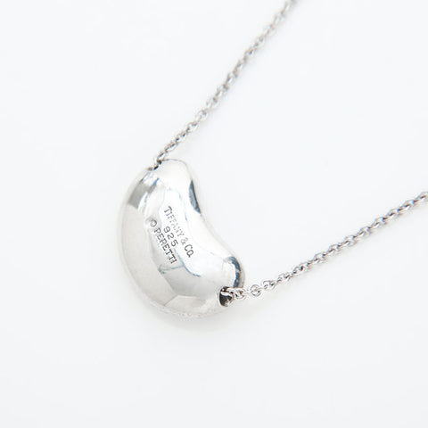 TIFFANY&Co. 925 Beans Necklace Silver WS23090
