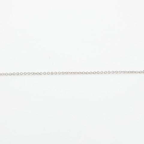 TIFFANY&Co. 925 Open Heart Necklace Silver WS23092