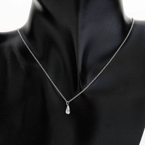 TIFFANY&Co. 925 Teardrop Necklace Silver WS23094