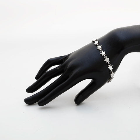 TIFFANY&Co. 925 Puff Star bracelet Silver WS23095