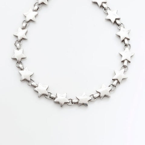 TIFFANY&Co. 925 Puff Star bracelet Silver WS23095