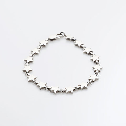 TIFFANY&Co. 925 Puff Star bracelet Silver WS23095