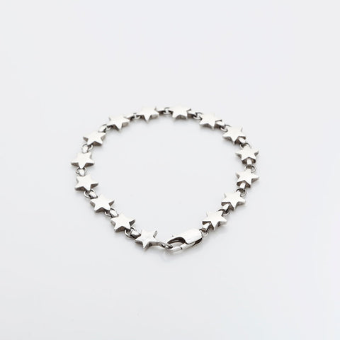 TIFFANY&Co. 925 Puff Star bracelet Silver WS23095