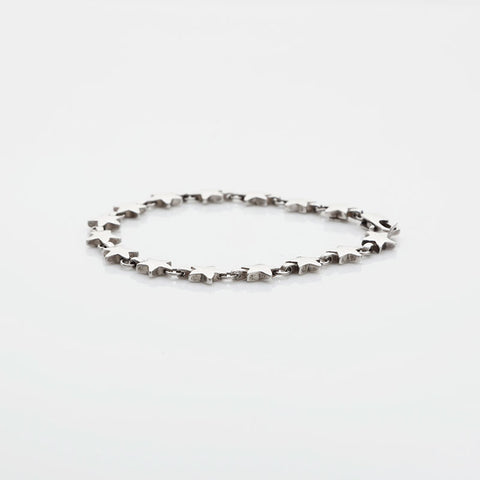 TIFFANY&Co. 925 Puff Star bracelet Silver WS23095