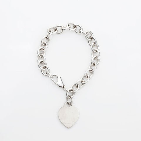 TIFFANY&Co. 925 Return to Tiffany & Co. Heart Tag bracelet Silver WS23097