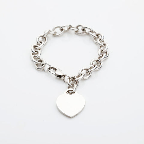 TIFFANY&Co. 925 Return to Tiffany & Co. Heart Tag bracelet Silver WS23097