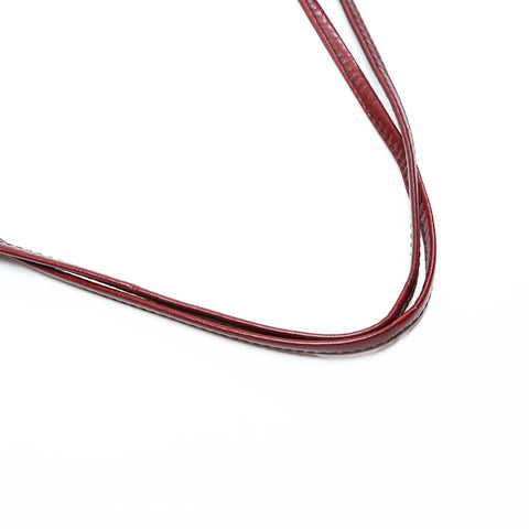 BOTTEGAVENETA INTRECCIATO Shoulder Bag Red WS23101
