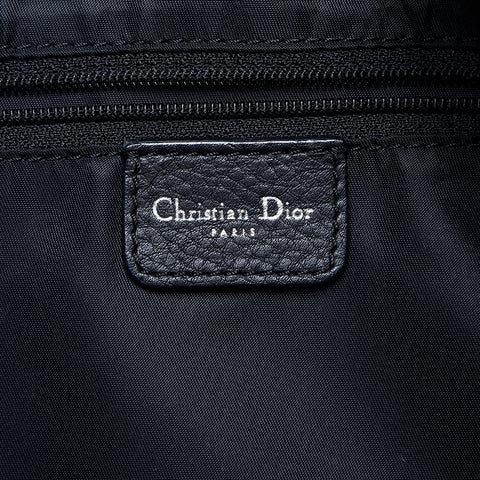 Christian Dior Trotter Street Chic Canvas Handbag black WS23102