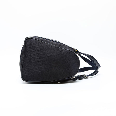Christian Dior Trotter Street Chic Canvas Handbag black WS23102