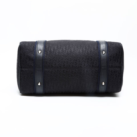 Christian Dior Trotter Street Chic Canvas Handbag black WS23102