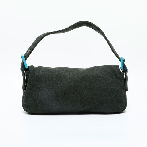 FENDI Cotton Mamma Bucket Shoulder Bag green WS23103