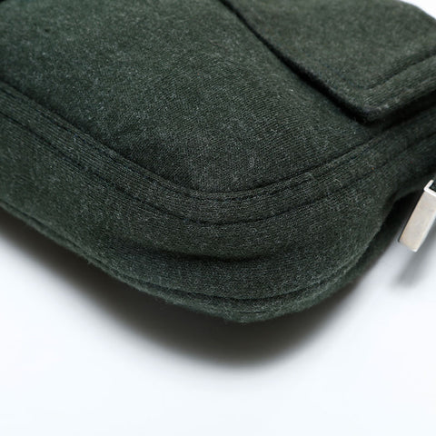 FENDI Cotton Mamma Bucket Shoulder Bag green WS23103