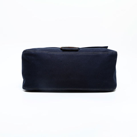 FENDI denim mamma bucket Shoulder Bag Navy WS23106