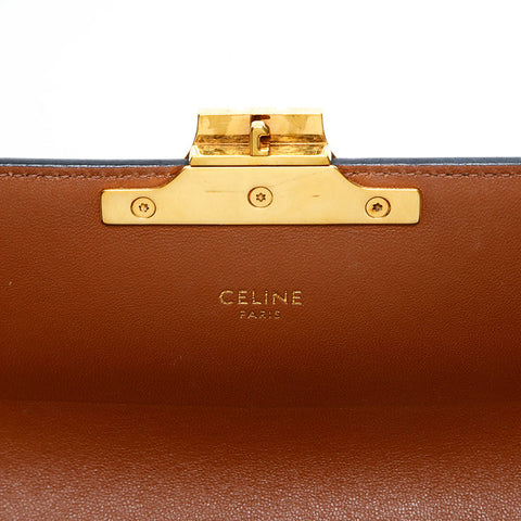 CELINE Claude Triomphe Shoulder Bag Brown WS23110