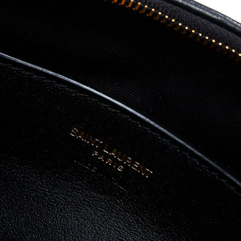 YVES SAINT LAURENT Calypso Mini Hobo in Lambskin Shoulder Bag black WS23116