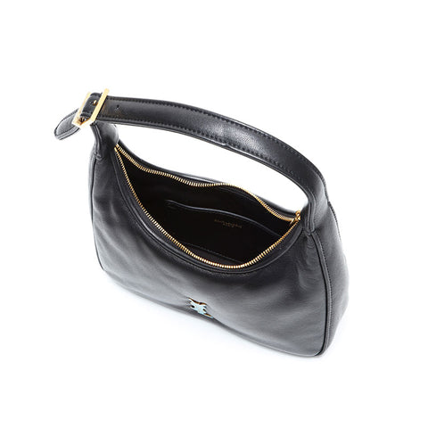 YVES SAINT LAURENT Calypso Mini Hobo in Lambskin Shoulder Bag black WS23116