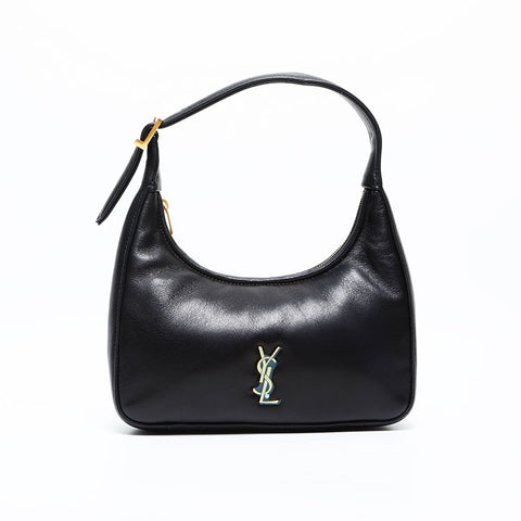 YVES SAINT LAURENT Calypso Mini Hobo in Lambskin Shoulder Bag black WS23116