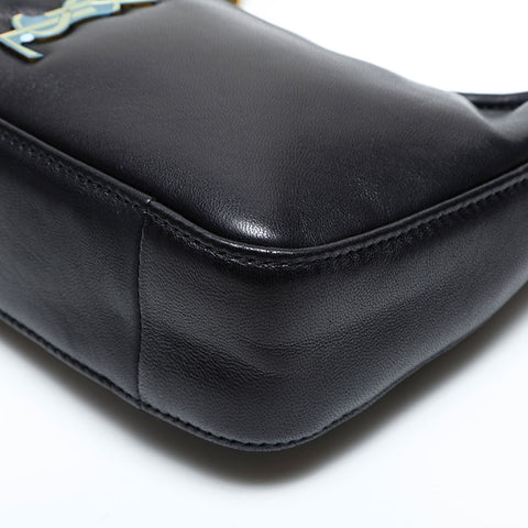 YVES SAINT LAURENT Calypso Mini Hobo in Lambskin Shoulder Bag black WS23116