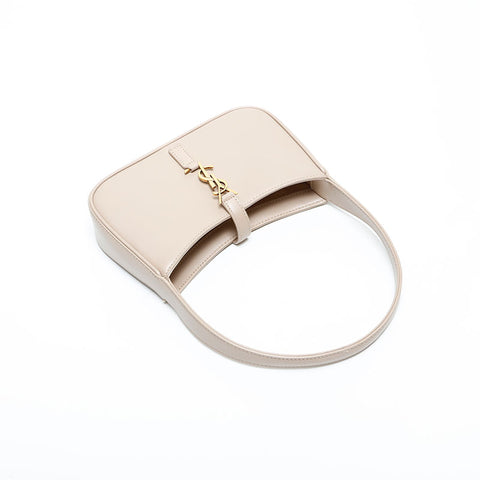 YVES SAINT LAURENT Le Cin Cassette Mini Leather Shoulder Bag beige WS23128