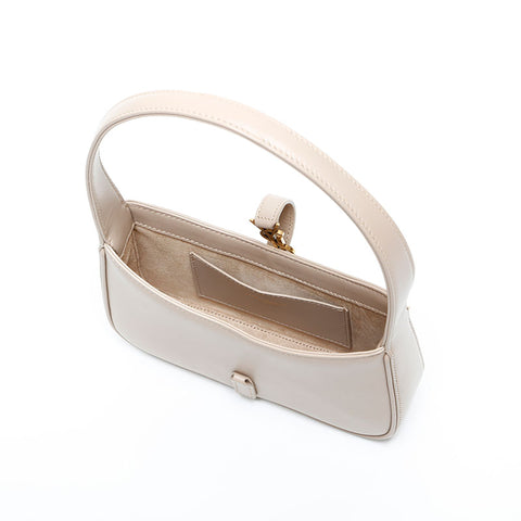 YVES SAINT LAURENT Le Cin Cassette Mini Leather Shoulder Bag beige WS23128
