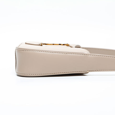 YVES SAINT LAURENT Le Cin Cassette Mini Leather Shoulder Bag beige WS23128