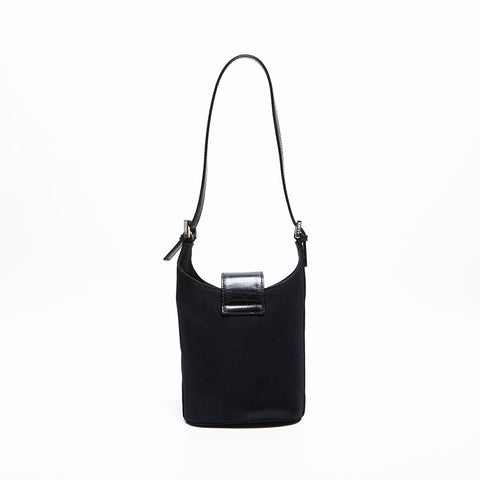FENDI Mamma Mini Pochette Shoulder Bag black WS23146