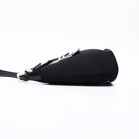 FENDI Mamma Mini Pochette Shoulder Bag black WS23146