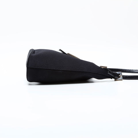 FENDI Mamma Mini Pochette Shoulder Bag black WS23146