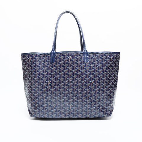 GOYARD Saint-Louis MM Tote Bag Navy WS23159
