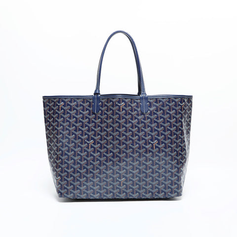 GOYARD Saint-Louis MM Tote Bag Navy WS23159