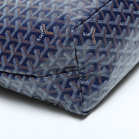 GOYARD Saint-Louis MM Tote Bag Navy WS23159
