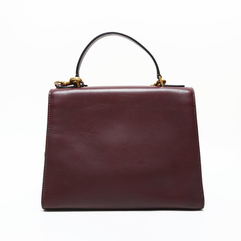 Christian Dior Addict Leather 2way Handbag Brown WS23161