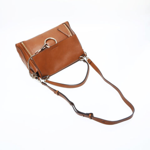 Chloe Fay Day Leather 2way Handbag Brown WS23162