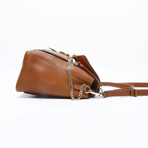 Chloe Fay Day Leather 2way Handbag Brown WS23162
