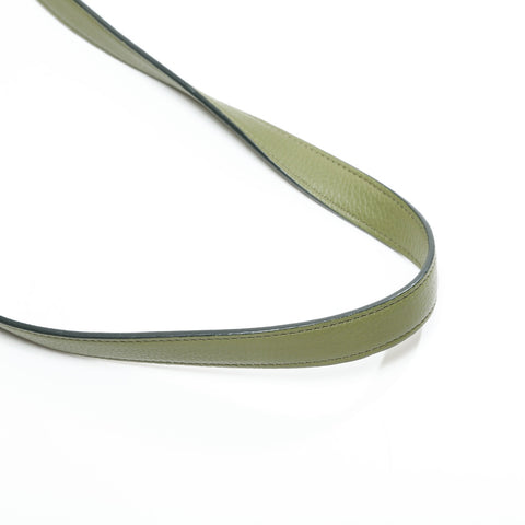 CELINE 2-way leather belt Handbag green WS23163