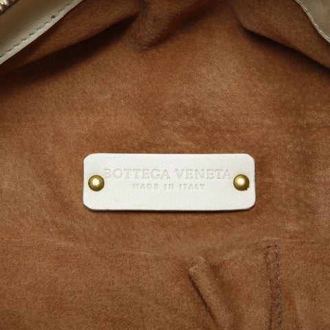 BOTTEGAVENETA INTRECCIATO Handbag Ivory WS23164