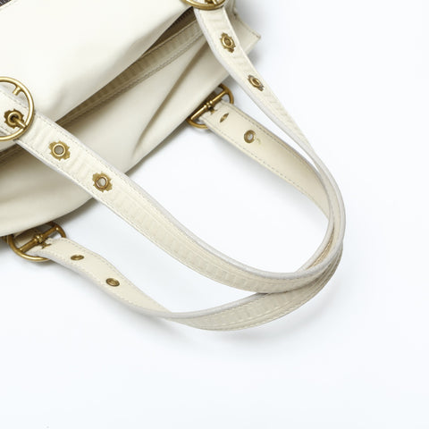 BOTTEGAVENETA INTRECCIATO Handbag Ivory WS23164