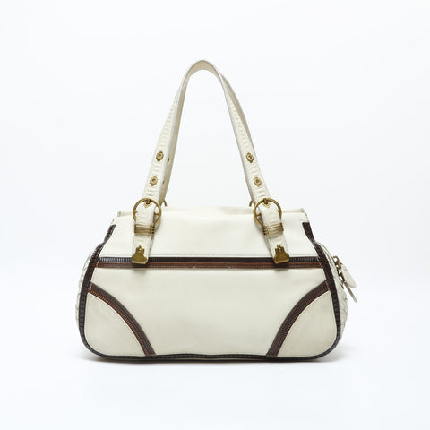 BOTTEGAVENETA INTRECCIATO Handbag Ivory WS23164
