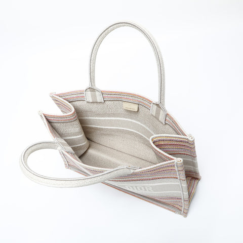 Christian Dior Book Tote Canvas Tote Bag beige WS23165