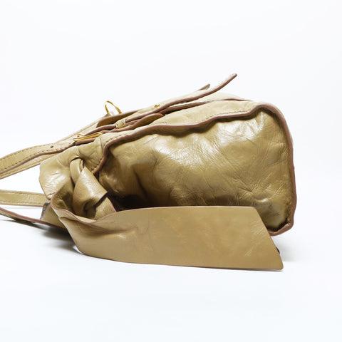 Miu Miu leather Shoulder Bag beige WS23166